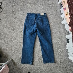 Everlane Way High Straight Leg Jeans